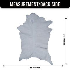 Rustic Black and White Goat Hide Rug - Perfect for Floor or Wall Décor - Celestial Leather Limited