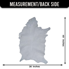 Goat Skin Rug, Black and white Handpicked for Quality, Unique Piece for Sale, Fast UK Delivery