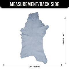 Handcrafted Dark Brown Goat Skin Rug - Genuine Leather for Luxurious Décor - Celestial Leather Limited