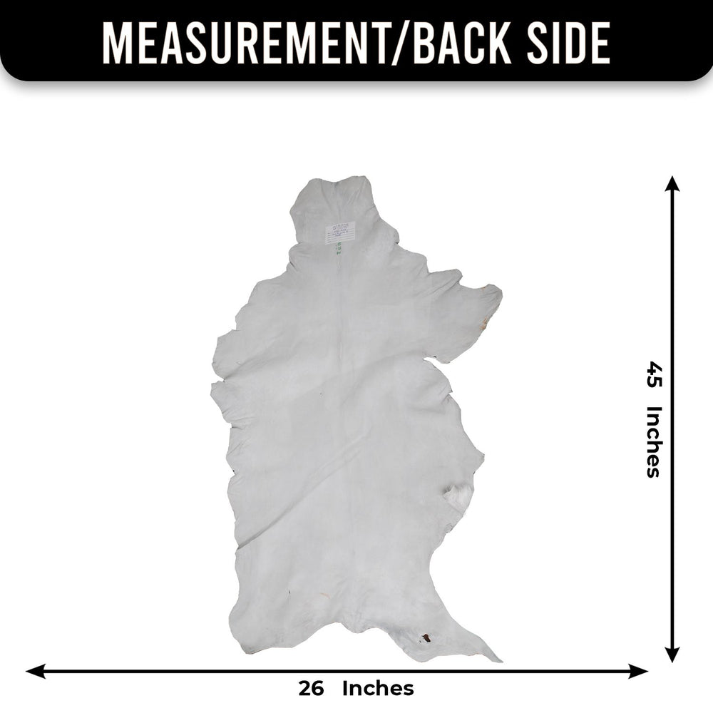 Luxurious Dark Brown & White Goat Skin Rug - Handmade Pure Goat Skin Floor Rugs for Stunning Natural Beauty & Eco-Friendly Charm - Celestial Leather Limited