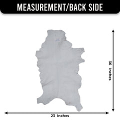 Luxurious Brown and White Goatskin Rug for Modern Home Décor - Hypoallergenic, Non-Shedding, Sustainable, Unique Hair-on Leather Rug - Celestial Leather Limited