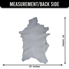 Luxurious Multicolor Goat Skin Rug - Handmade 100% Pure Goat Skin Floor Rug, Unique Colour Variations, Soft & Durable, Eco-Friendly - Celestial Leather Limited