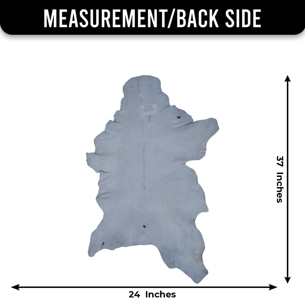 Luxury Black & White Goat Skin Rug - Handmade, Soft & Non-Shedding Goat Skin Floor Rug - Celestial Leather Limited