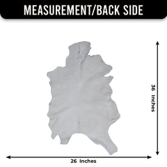 Goat Skin Rug, Black and white Handpicked for Quality, Unique Piece for Sale, Fast UK Delivery