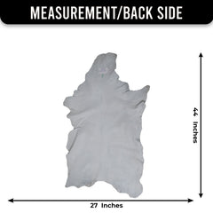 Stylish Black & White Goat Skin Rug - Modern Décor Floor Accent - Hypoallergenic - Eco-Friendly - Unique Statement Piece