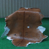 Natural Dark Brown Goat Hide Rug - Perfect for Modern and Rustic Spaces ) - Celestial Leather Limited