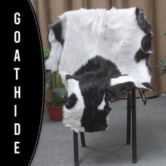 Goat Skin Rug, Handpicked for Quality, Unique Piece for Sale, Fast UK Delivery