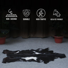 Goat Skin Rug, Handpicked for Quality, Unique Piece for Sale, Fast UK Delivery