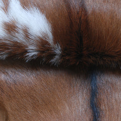Handcrafted Dark Brown Goat Skin Rug – Authentic Elegance for Your Home - Celestial Leather Limited