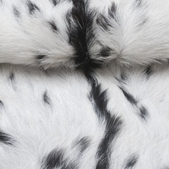 Goat Skin Rug, Black and white Handpicked for Quality, Unique Piece for Sale, Fast UK Delivery