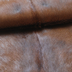 Natural Dark Brown Goat Hide Rug - Perfect for Modern and Rustic Spaces ) - Celestial Leather Limited