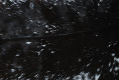 Authentic Hair-On Goat Skin Rug - Black and White Pattern for Luxe Décor