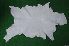 Brown Rug - Soft, Durable, and Eco-Friendly - Handmade Pure Goat Skin Floor Rug - Non-Slip Suede Back