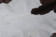 Handcrafted Dark Brown Goat Skin Rug – Authentic Elegance for Your Home