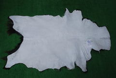Natural Black and White Goat Hide Rug - Luxurious and Stylish Floor Accent - Celestial Leather Limited