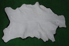 Genuine Black & White Animal Goat Skin Rug for Modern Home Décor