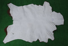 Luxurious Brown and White Genuine Goat Hide Rug - Handcrafted Premium Hair-On Goat Skin Rug with Unique Patterns and Colors - Celestial Leather Limited