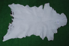 Genuine Goat Skin Rug - Black and White Pattern for Rustic Home Style