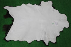Authentic Hair-On Goat Skin Rug - Black and White Pattern for Luxe Décor