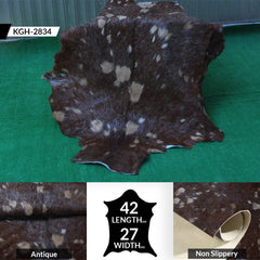 Luxurious Multicolor Goat Skin Rug - Handmade 100% Pure Goat Skin Floor Rug, Unique Colour Variations, Soft & Durable, Eco-Friendly - Celestial Leather Limited