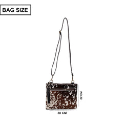 Elegant Vegan Leather Handbag with Custom Design and Gold Hardware - Stylish Cross Body Bag for Her, Adjustable Strap - Unique Gift Idea - Celestial Leather Limited