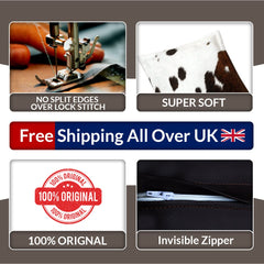 Cowhide Cushion Cover, Cowhide throw pillow cover, Genuine cowhide pillow, Real leather cushion cover, Natural cowhide pillowcase, Luxury cowhide cushion covers for home decor, Handcrafted cowhide throw pillow covers, Durable cowhide cushion covers for sofas, Affordable cowhide pillow covers online