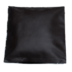 Luxurious Brown and White Cowhide Cushion Cover - Handmade Animal Pattern, Natural Hair on Leather, Rustic Charm, 100% Natural Cowhide - Celestial Leather Limited