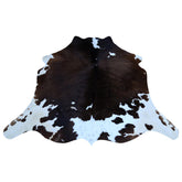 Luxury Brown & White Cowhide Rug | Non-Slip Backing | Hypoallergenic | Non-Shedding | Perfect for Bedroom - Living Room | Free Shipping in - Celestial Leather Limited