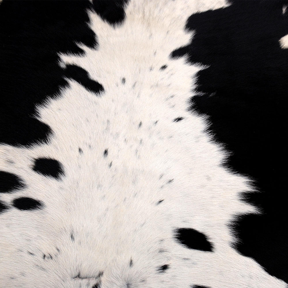 Luxurious Large Brown & White Cowhide Rug for Bedroom - Living Room, Hypoallergenic - Non-Slippery, Perfect for Upholstery - Celestial Leather Limited