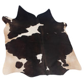 Luxury Brown & White Cowhide Rug | Hypoallergenic - Non-Slip | Large Area Rug for Bedroom Living Room | Top Quality - Free Shipping - Celestial Leather Limited