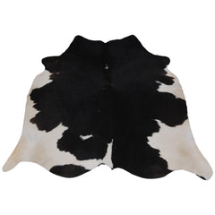 Luxurious Dark Brown & White Cowhide Rug | Hypoallergenic, Non Slip, Non Shedding | Hand selected from Premium Hides | Free Shipping across - Celestial Leather Limited