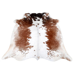 Luxury Black and White Cowhide Rug | Hypoallergenic | Non-Slip Suede Backing | Handcrafted | Unique Beauty | Durable & Versatile - Celestial Leather Limited