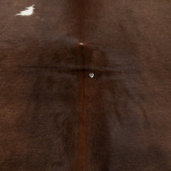 Luxurious Brown & White Cowhide Rug | Hypoallergenic - Non-Slip | Top Quality Natural Cow Skin for Home Decor - Upholstery - Free Shipping - Celestial Leather Limited