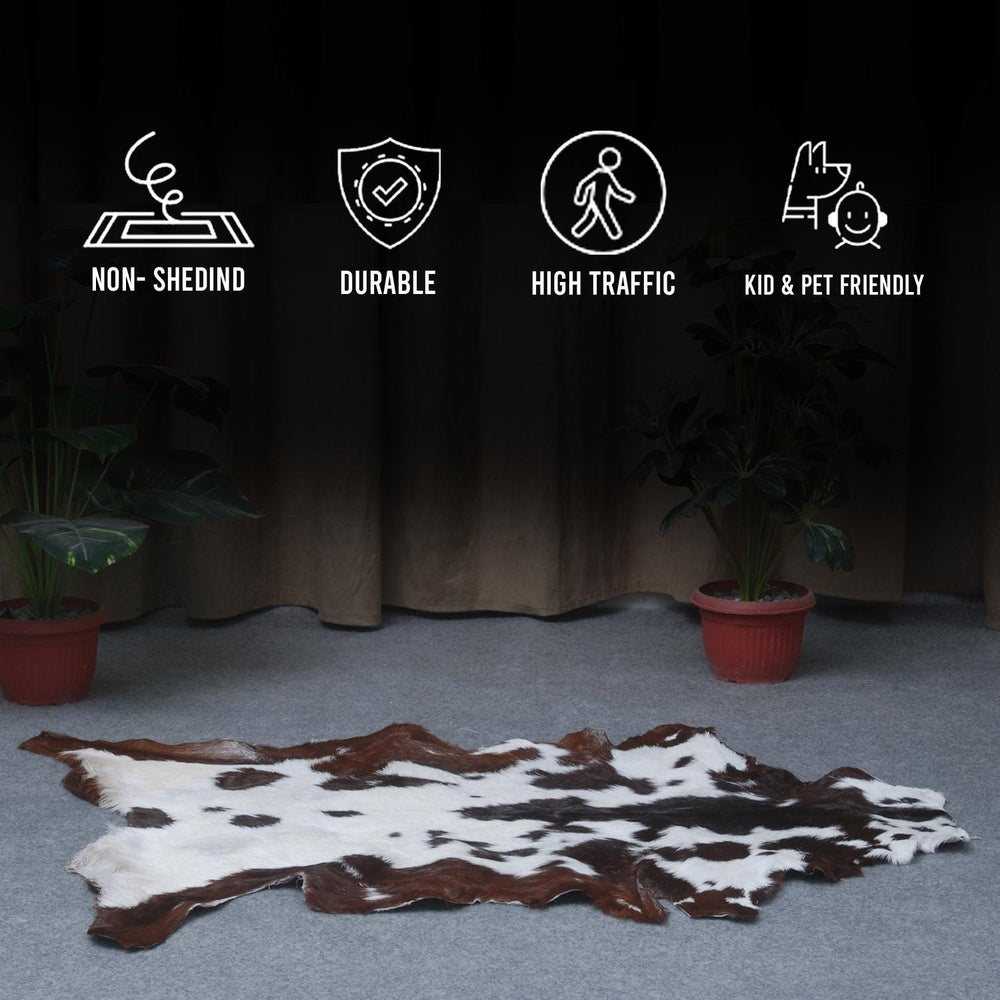 Original Goatskin Hide Brown, Goat Skin Rug, Goatskin Pelt, Home Decor Animal Skin Rug, Bedroom Aesthetic Area Rug, Brown and White Goat Hide Rug, Goat Skin Rug, Animal Skin Rug, Real Hair on Hide, Goal Pelt Rug, Home Decor Rug, Living Room Area Rug, Wall Hanging Rug, Aesthetic Rug, Leather Rug, Decorative Rug, Brown Goatskin Rug, GoatHide Brown White