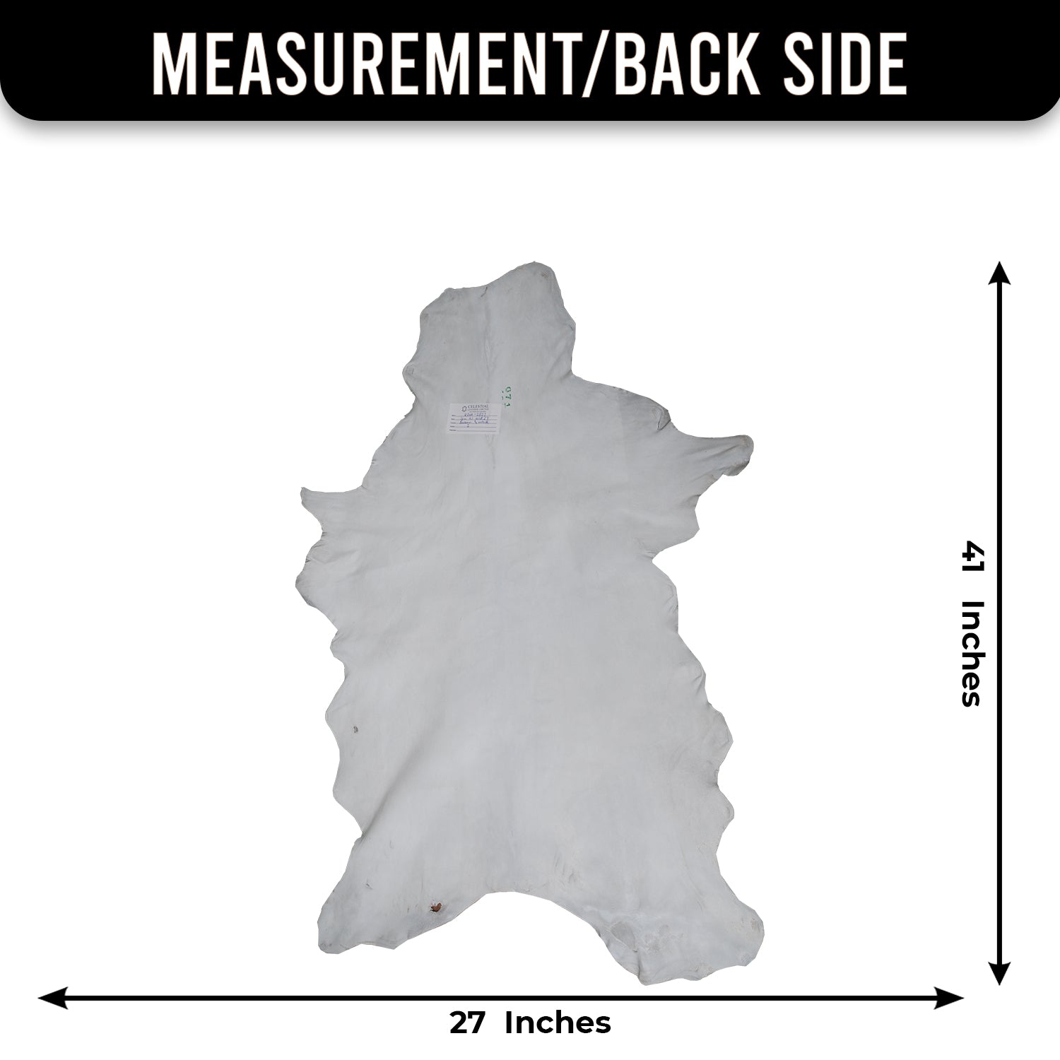 Dark Brown Rug - Soft, Durable, and Eco-Friendly - Handmade Pure Goat Skin Floor Rug - Non-Slip Suede Back