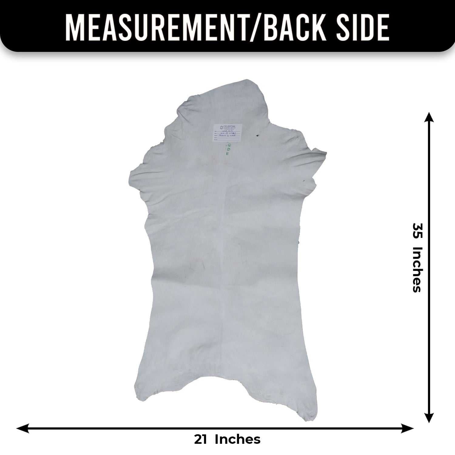 Elegant Brown and White Goat Hide Rug - Perfect Accent for Living Room or Bedroom