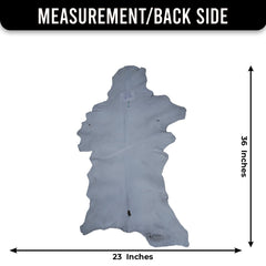 Luxurious Brown & White Goat Skin Rug - Handmade, Soft, Sustainable & Unique - Eco-Friendly Floor Rugs for Home Decor