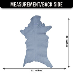 Handcrafted Brown and White Goat Skin Rug - Soft, Durable, and Elegant Décor - Celestial Leather Limited