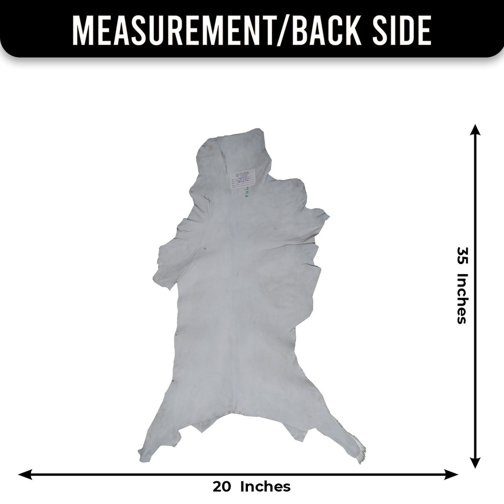 Luxurious Natural Brown & White Goat Skin Rug - Modern Sophistication for Home Decor - Celestial Leather Limited