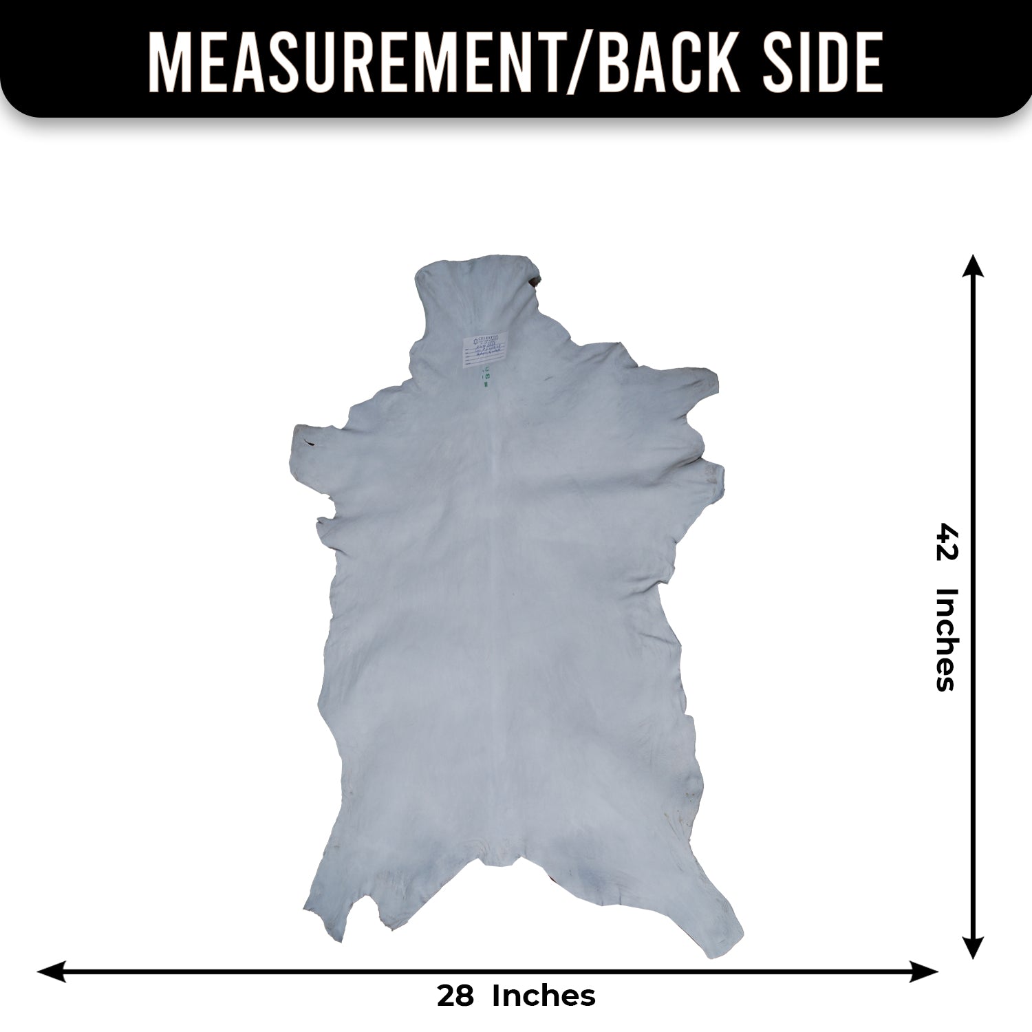 Dark Brown Rug - Soft, Durable, and Eco-Friendly - Handmade Pure Goat Skin Floor Rug - Non-Slip Suede Back