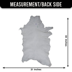 Luxurious Dark Brown & White Goat Skin Rug - Handmade from 100% Pure Goat Skin, Non-Shedding, Hypoallergenic, Eco-Friendly & Kid-Friendly - Celestial Leather Limited