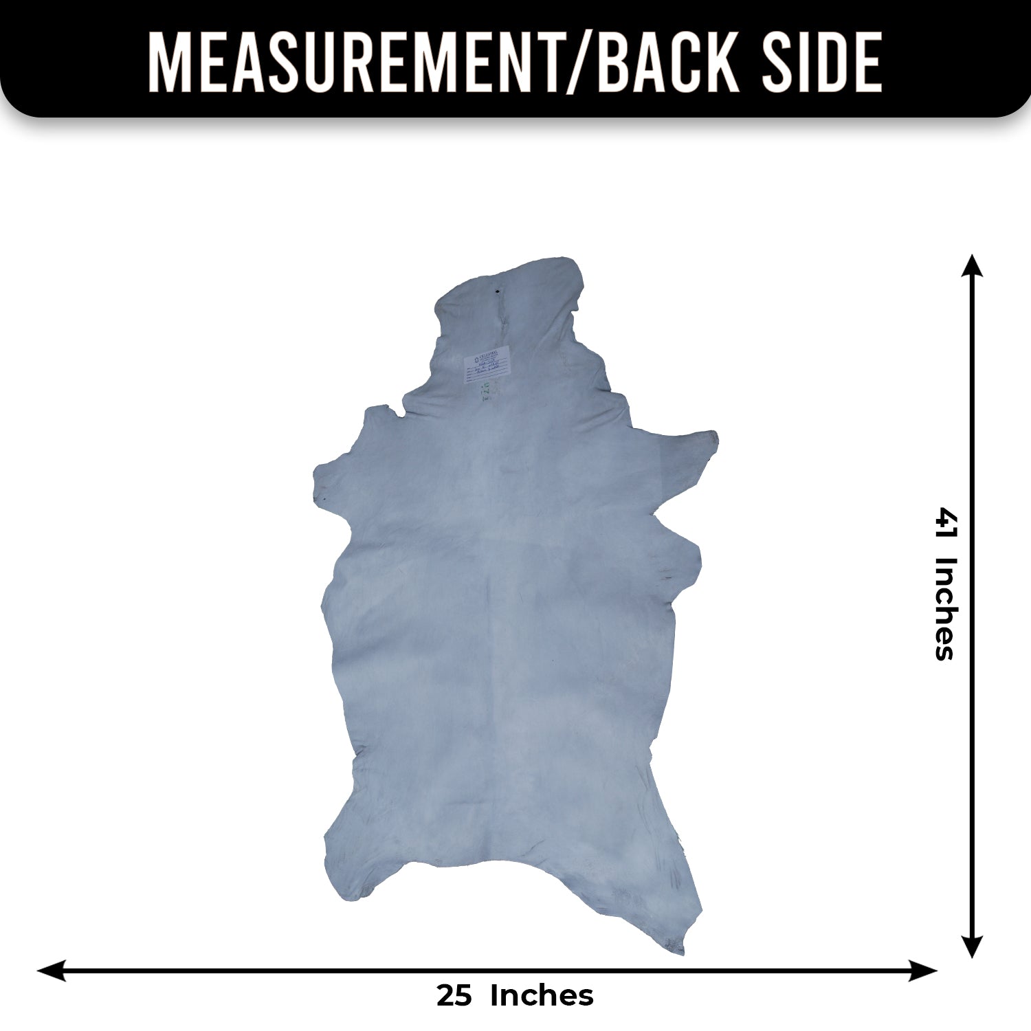 Authentic Hair-On Goat Skin Rug - Black and White Pattern for Luxe Décor