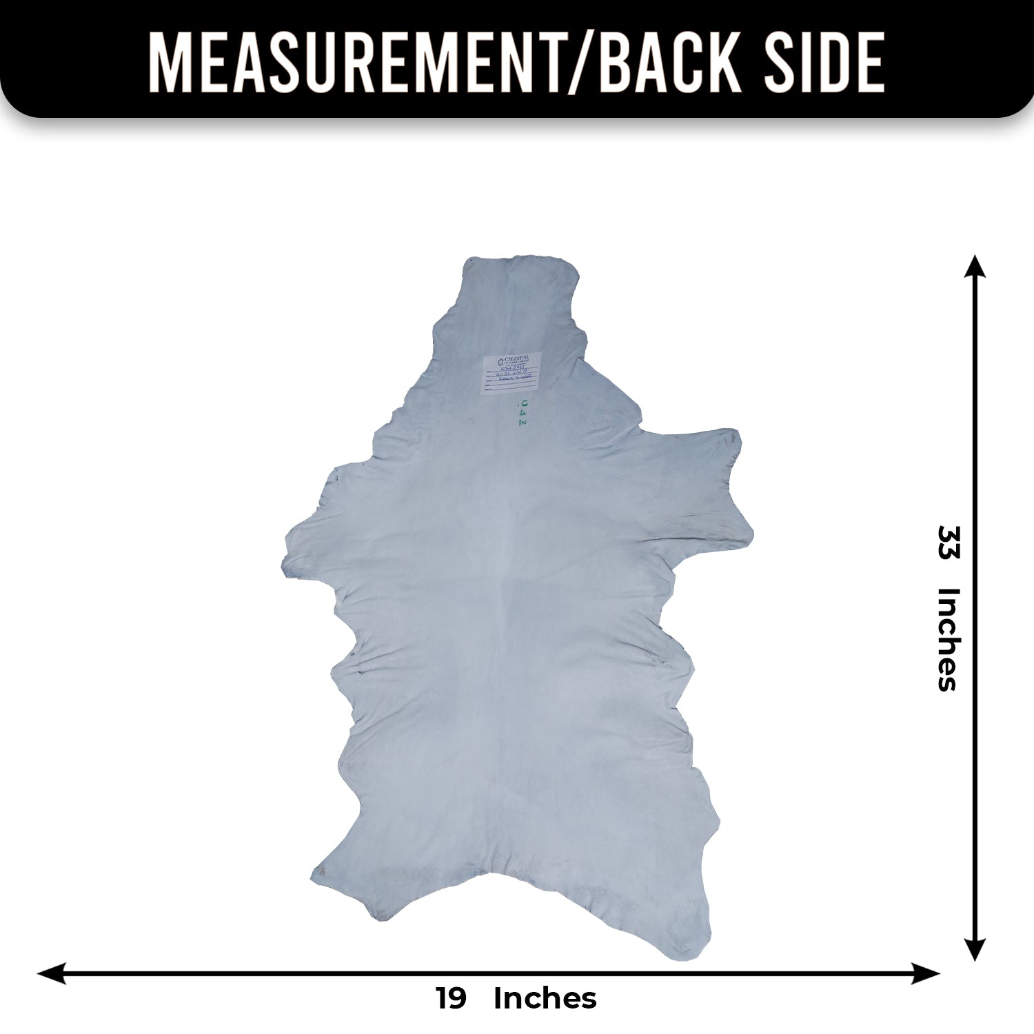 Dark Brown Rug - Soft, Durable, and Eco-Friendly - Handmade Pure Goat Skin Floor Rug - Non-Slip Suede Back