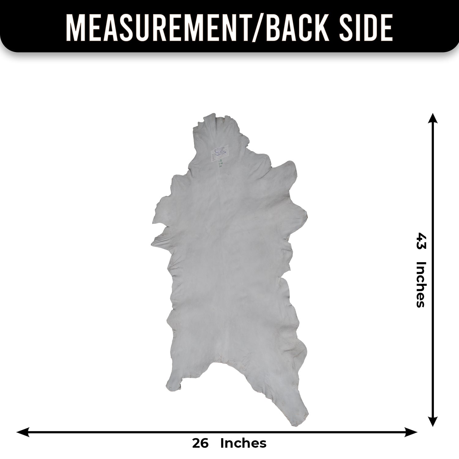 Decorative Dark Brown Goat Skin Rug - Luxurious Touch for Living Spaces