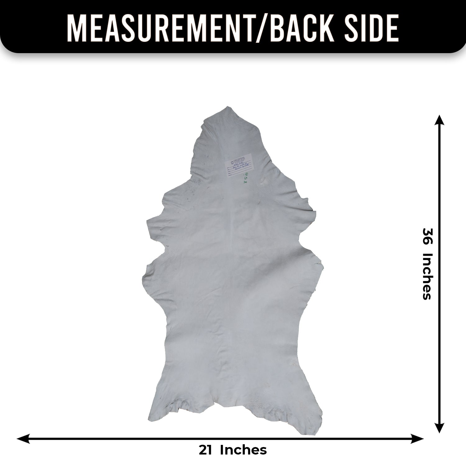 Authentic Hair-On Goat Skin Rug - Brown and White Pattern for Stylish Interiors - Celestial Leather Limited