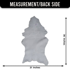 Authentic Hair-On Goat Skin Rug - Brown and White Pattern for Stylish Interiors - Celestial Leather Limited