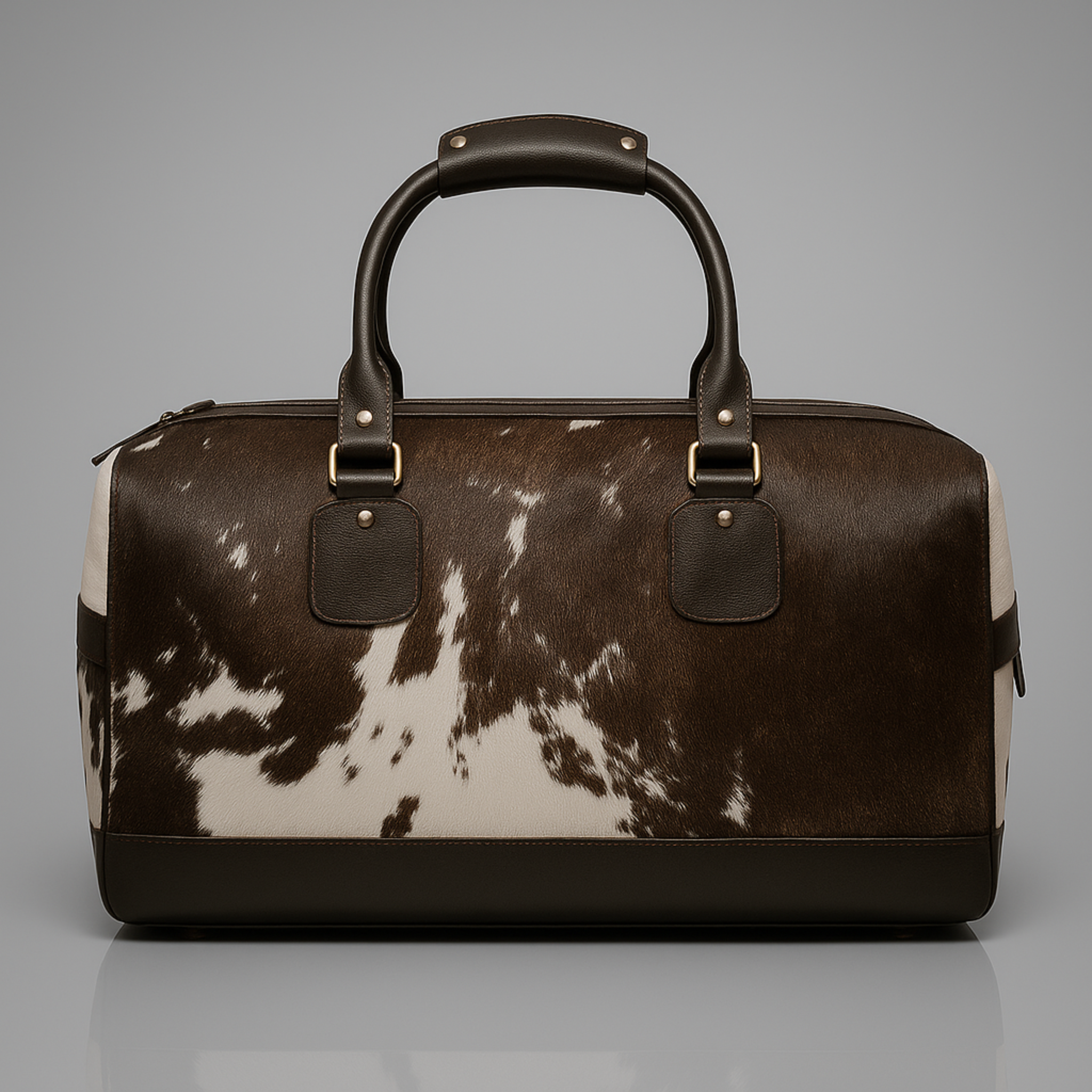 Handcrafted Cowhide Duffle Bag – Stylish Leather Travel Bags for Men & Women