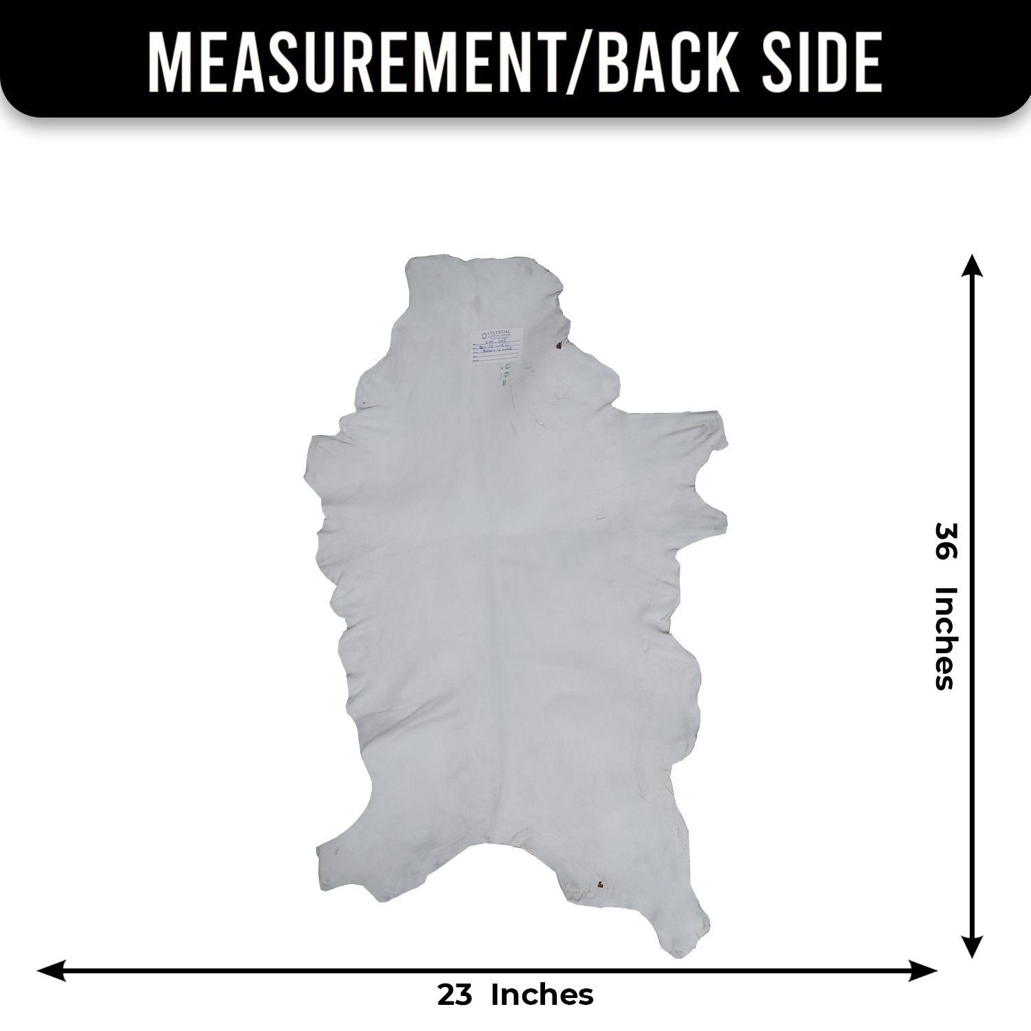 Luxurious Brown and White Goatskin Rug for Modern Home Décor - Hypoallergenic, Non-Shedding, Sustainable, Unique Hair-on Leather Rug - Celestial Leather Limited