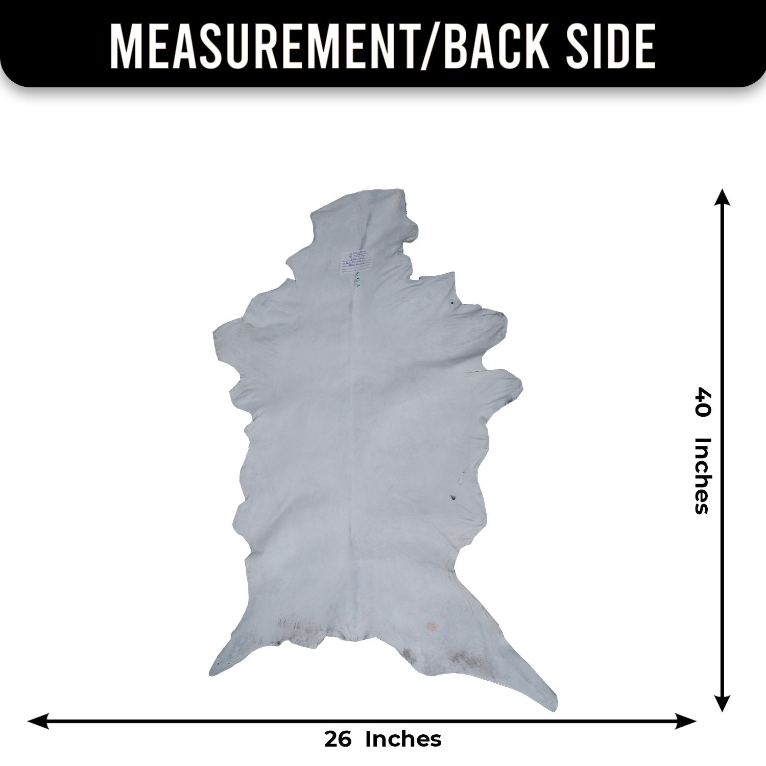 Luxury Black & White Goatskin Rug - Modern Décor, Soft - Pet-Friendly, Unique Natural Hair on Leather, Eco-Friendly Wall Art