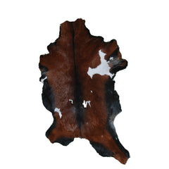 Luxurious Dark Brown Goat Skin Rug - Handmade, Soft, Pet-Friendly & Non-Shedding, Unique Colour Variations, Sustainable - Eco-Friendly - Celestial Leather Limited